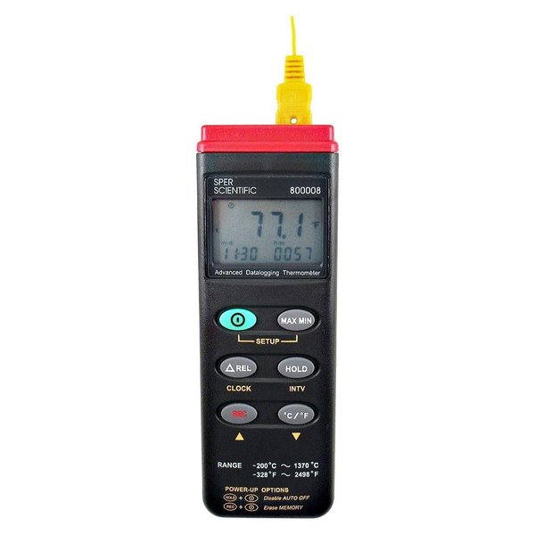 Sper Scientific Advanced Thermocouple Datalogger 800008